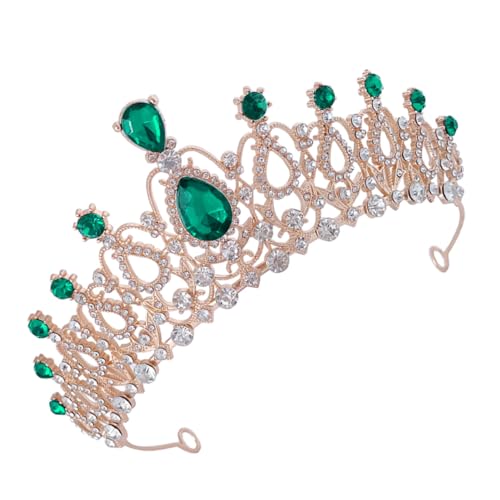 OFFIGAM Hochwertige Metall Tiara mit Funkelnden Strasssteinen Langlebige für Mädchen Geburtstags und Partyaccessoire Eleganter Haarschmuck für Fotoshootings und Festliche Anlässe von OFFIGAM