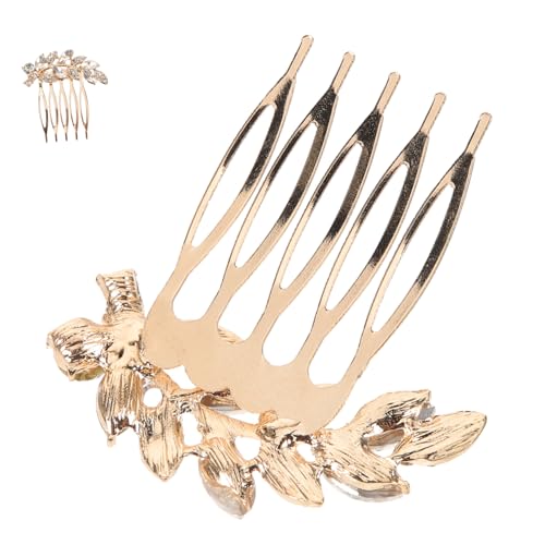 OFFIGAM Hochzeit Haarkamm mit Strass und Design Eleganter Brautschmuck für Haartypen für Hochzeiten Partys und Besondere Anlässe von OFFIGAM