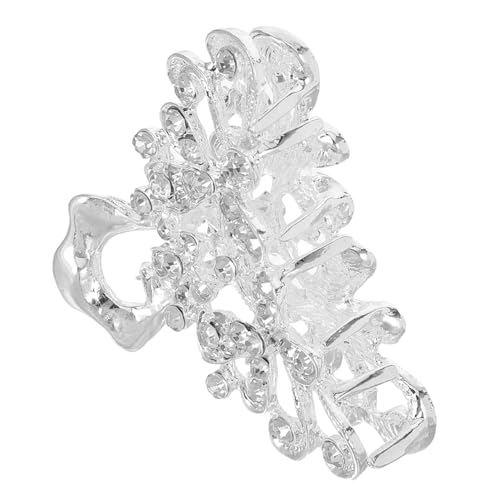 OFFIGAM Mini Glitzer Haarklammer Blumenform Eleganter Brautschmuck für Hochzeiten und Festliche Anlässe von OFFIGAM