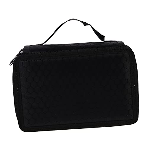 OFFIGAM Portable Buntstiftetui Mit Fächern Mehrschichtiger Stifte Organizer Für Künstlerbedarf Für Zeichnen Malen Und Skizzieren von OFFIGAM