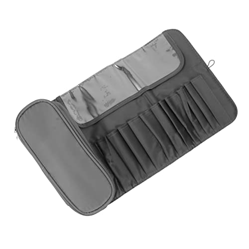 OFFIGAM Kosmetiktasche Organizer Für Make-up-Pinsel Faltbare Rolltasche Aufbewahrungstasche Für Kosmetik Leicht Und Tragbar Geeignet Für Unterwegs von OFFIGAM