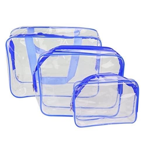 OFFIGAM PVC Transparente Kosmetiktasche Wasserfeste Kulturbeutel Für Reisen Teilig in Verschiedenen Für Makeup Und Toilettenartikel Für Damen Und Herren von OFFIGAM