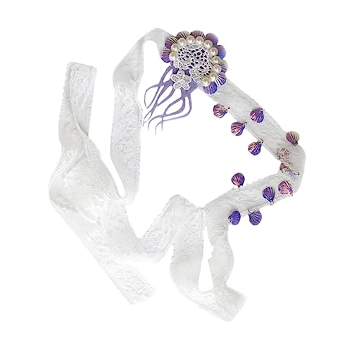 OFFIGAM Bohemian Glitzer Haarband Für Bräute Elegantes Spitzen-haarband Mit Pailletten Für Hochzeiten Geburtstagsfeiern Und Besondere Anlässe von OFFIGAM