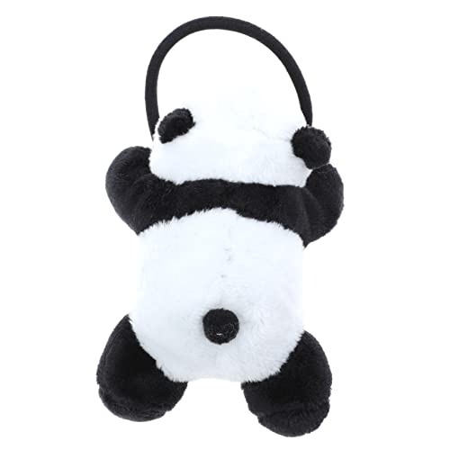 OFFIGAM Plüsch Panda Haargummi Elastisches Haarband mit Niedlichem Panda Design Geeignet für Frauen Mädchen für von OFFIGAM