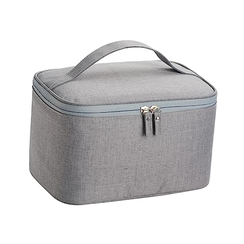 OFFIGAM Reise Kosmetiktasche Aus Wasserdichtem Material Tragbare Make-up Aufbewahrungstasche Für Toilettenartikel Und Kosmetik Für Damen Kompakt Und Leicht von OFFIGAM