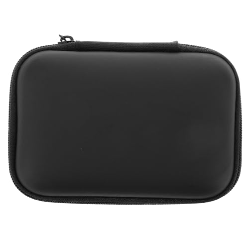 OFFIGAM Reisefreundliche Kartenaufbewahrungsbox Mini Organizer für Spielkarten Pokerspiele Kleine Schmuckstücke Tragbare wasserdichte Staubdichte Aufbewahrungslösung Schwarz von OFFIGAM