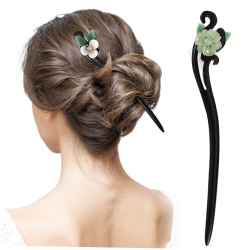 OFFIGAM Retro Haarnadel Im Chinesischen Stil Filigran Und Langlebig Schlichtes Design Für Frauen Exquisiter Haarschmuck Für Besondere Anlässe von OFFIGAM