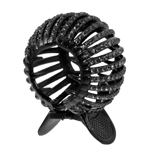 OFFIGAM Rhinestone Haarspange Großer Ponytail Haarklammer Langlebiger Strass Haarschmuck für Damen Mädchen Stabiler Haarklammer Halter für Alltag Party und Feier von OFFIGAM