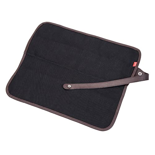 OFFIGAM Roll Up Pencil Bag Bleistift Rolle Aufbewahrungstasche Canvas für Künstler und Studenten Praktische Federmappe mit Großer Kapazität und Bruchsicherem Design von OFFIGAM