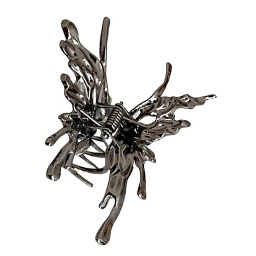 OFFIGAM Schmetterling Haarklammer Metall Haarklammern für Frauen Elegant Krallenclip Glatte Oberfläche Haltbar Geeignet für Dünnes und Dickes Haar Alltag Hochzeit Festtagsfrisuren von OFFIGAM