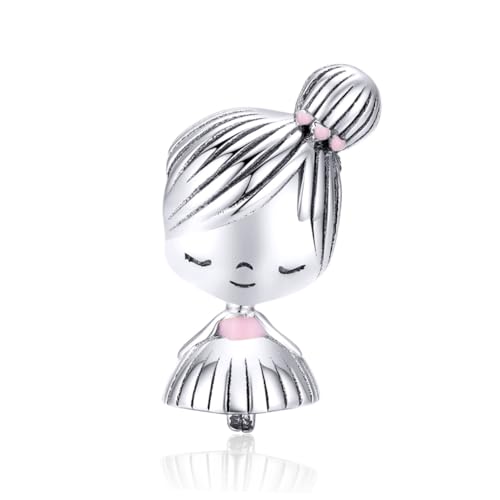 OFFIGAM Sterling Silber Perlen Armbänder Für Frauen Charme Reiz Bastelperlen Selber Machen Schmuck Perlen Machen Puppenperlen Silberne Lose Perle von OFFIGAM