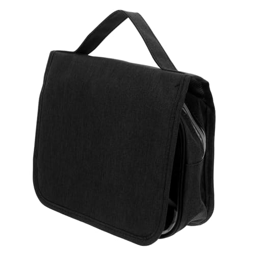 OFFIGAM Faltable Kulturtasche Für Damen Und Herren Reise-Kosmetiktasche Mit Reißverschluss Aufbewahrungsbeutel Körperpflegebeutel Make-up-Tasche Für Geschäftsreisen Und Persönliche von OFFIGAM