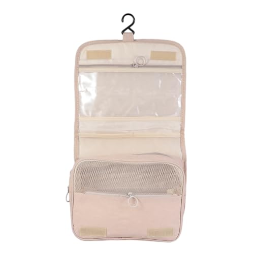 OFFIGAM Reise Kosmetiktasche Mit Aufhängering Multifunktionale Waschtasche Für Frauen Kompakte Und Stilvolle Aufbewahrung Für Make-up Und Toilettenartikel Für Unterwegs von OFFIGAM