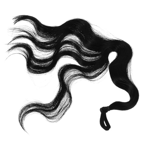 OFFIGAM Welliges Haar-accessoire Für Frauen Lockige Ponytail-extension Aus Synthetischen Fasern Mit Kordelzug Für Alltag Und Partys Verleiht Volumen Und Natürliche Ausstrahlung von OFFIGAM