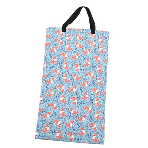 OFFIGAM Hängende Wickeltasche Wasserdichter Aufbewahrungsbeutel Für Babywindeln Wiederverwendbare Wickeltasche Für Unterwegs Praktische Organizer-Tasche Für Und Trockene Windeln von OFFIGAM