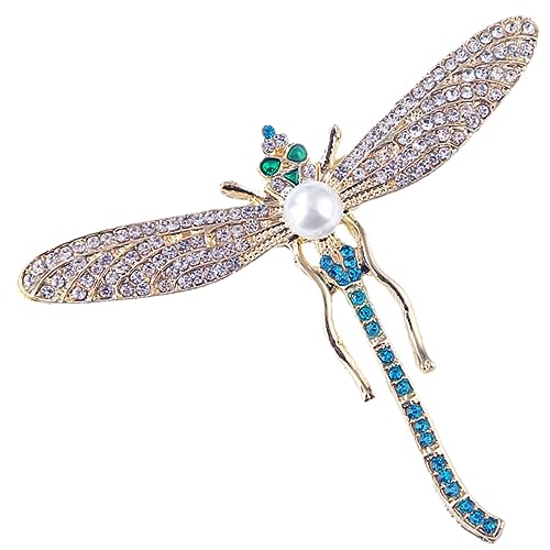 OFFSCH Dragonfly Brosche Zirkonia Eleganter Anstecker Für Damen Für Kleidung Schals Hüte Und Taschen Feiner Schmuck Für Besondere Anlässe von OFFSCH