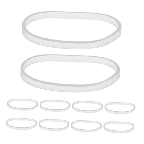 OFFSCH 1500 Stück Transparente Elastische Mini Haargummis mit Hohem Halt Vielseitige Kleine Gummibänder für Mädchen Junge Mädchen Haarstyling und Alltag Handlich für Büro Camping von OFFSCH