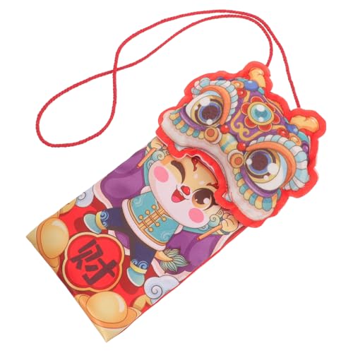 OFFSCH 1packung Rote Umschläge Mit Feinen Mustern Für Chinesische Neujahr Multifunktionale Geldtasche Für Für Senioren Traditionelle Rote Packungen Zur Feier des des Tigers von OFFSCH