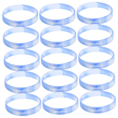 OFFSCH 20 Stück Silikon-armbänder Blanko Strapazierfähige Dehnbare Sport-wristlets Hypoallergen Vielseitig für Konzerte Teams Partys Diy-freundlich Modische Unisex-wristbands OFFSCH 20 Stück Silikon-armbänder Blanko Strapazierfähige Dehnbare Sport-wristlets Hypoallergen Vielseitig für Konzerte Teams Partys Diy-freundlich Modische Unisex-wristbands von OFFSCH