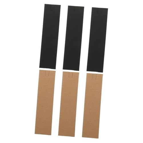 OFFSCH 30 Stück Teiliges Kraftpapier Stifttasche mit Fenster Einzelne Papier Pen Pouch Stabile Stifthalter Box für Büro Schule Geschenkverpackung Umweltfreundlich und Wiederverwendbar von OFFSCH