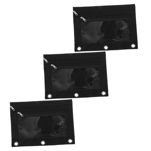 OFFSCH 3stücke Dokumententasche Aus Oxford Reißverschluss Bleistifttasche Für Ordner Praktische Aufbewahrungstasche Für Bürogebrauch von OFFSCH