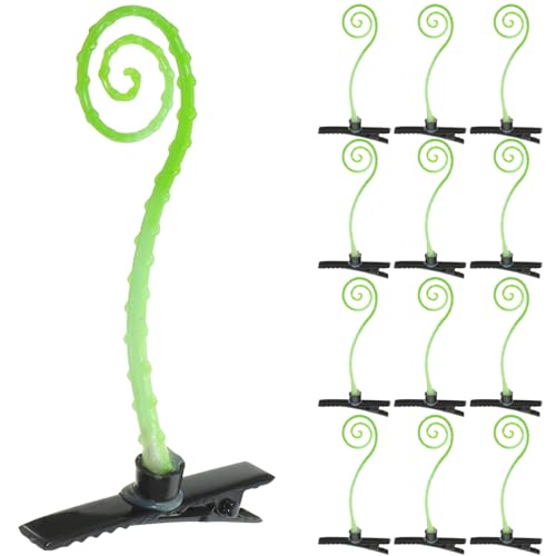 OFFSCH 40stücke Lustige Grüne Gras Haarklammern Für Mädchen Niedliche Lockige Haarspangen Für Junge Mädchen Als Haaraccessoires Für Partys Und Besondere Anlässe von OFFSCH