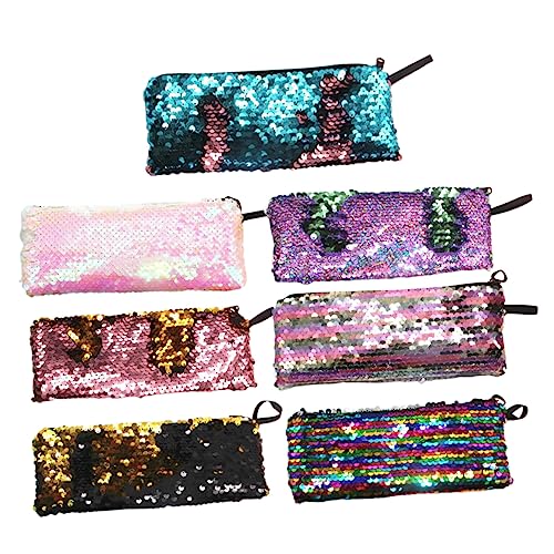 OFFSCH 7 Teiliges Pailletten Federmäppchen Pailletten Federtasche Mädchen Federtasche Mädchen Schreibwaren Pailletten Federmäppchen Meerjungfrau Schreibwarentasche Federmäppchen OFFSCH 7 Teiliges Pailletten Federmäppchen Pailletten Federtasche Mädchen Federtasche Mädchen Schreibwaren Pailletten Federmäppchen Meerjungfrau Schreibwarentasche Federmäppchen von OFFSCH