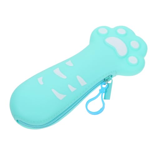 OFFSCH Cute Federmäppchen Im Katzenpfoten-Design Kompakte Schul Und Reiseutensilien Für Mädchen Und Jugendliche Leicht Und Einfach Zu Reinigen von OFFSCH