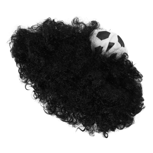 OFFSCH Afro Perücke Haarperücken Party Festival Cosplay Kostüm Kopfbedeckung Fake Haar Schmuck von OFFSCH