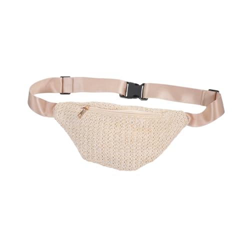 OFFSCH 1stück Bauchtasche Für Damen Und Herren Gewebte Umhängetasche Sommerliche Brusttasche Leichte Gürteltasche Aus Hochwertigem Material Für Shopping Und Reisen von OFFSCH