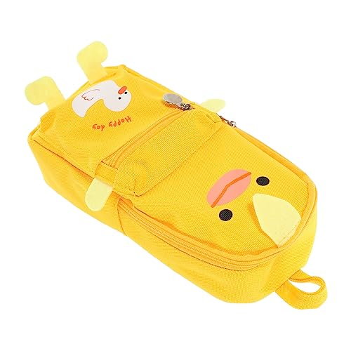 OFFSCH Multifunktionales Federmäppchen aus Canvas Verschleißfest mit Reißverschluss Aufbewahrungszubehör für Schule und Büro von OFFSCH