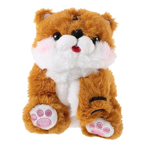 OFFSCH Tierförmiges Schlagschmuck Armband Plüsch Armband für Tier Themenpartys Party Süßes und Dekoratives Handgelenkband Tiger von OFFSCH