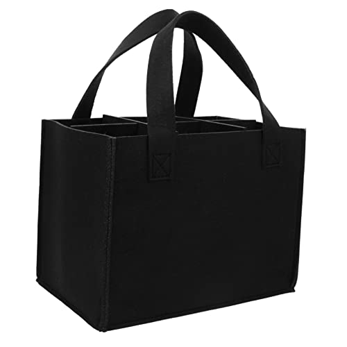 OFFSCH Tragbare Weinflasche Tragetasche Aus Filz Für Flaschen Stilvolle Und Praktische Aufbewahrungslösung Für Weinliebhaber Für Transport Und Dekoration von OFFSCH