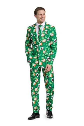 OFFSTREAM Partyanzug für Herren - St. Patrick's Day Luck of The Irish, Grün von OFFSTREAM