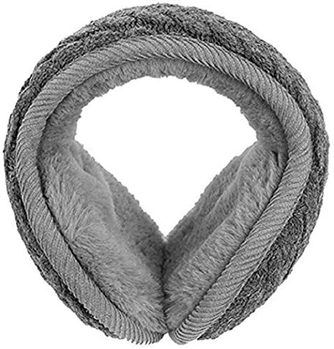 OFKPO Herren & Damen Gestrickte Ohrenschützer,Winter Warm Verstellbar Ohrenschützer(Grau) von OFKPO