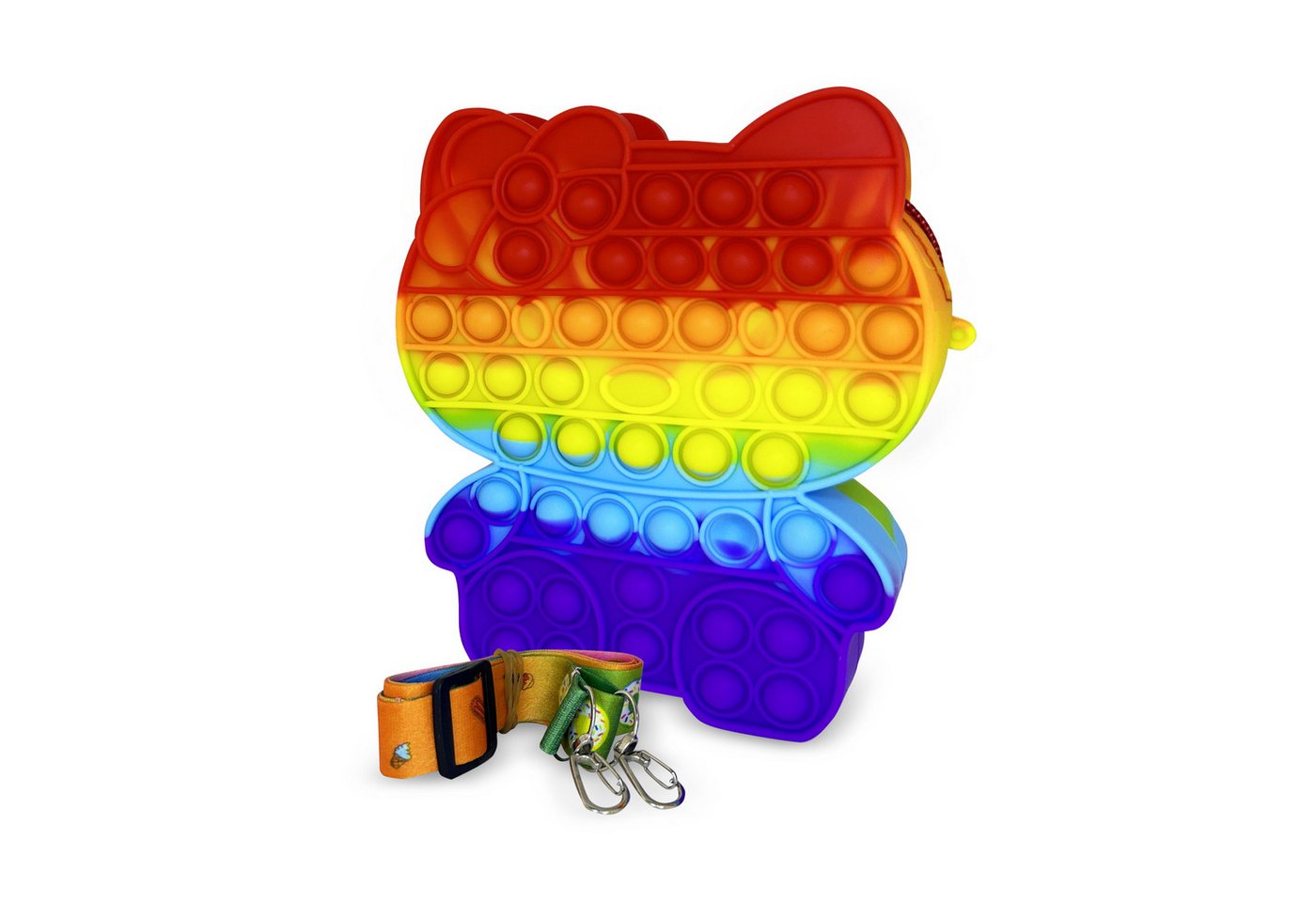 OGI MOGI TOYS Umhängetasche Ogi Mogi Toys Bunte Katze Umhängetasche von OGI MOGI TOYS