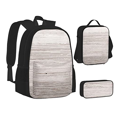 OGNOT Eiffelturm Love Paris Druck Schulrucksack Teenager Mädchen Jungen Schultaschen Büchertasche mit Lunchtasche Bleistiftbeutel Reise Tagesrucksack Sets, Orchidee, Einheitsgröße von OGNOT