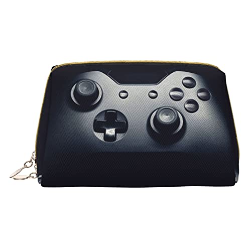 OGNOT Kulturtasche mit Gaming-Controller-Muster, Reise-Organizer für Männer und Frauen, leichte Leder-Make-up-Tasche, kleine Kosmetiktasche, Gaming-Controller-Muster, Einheitsgröße von OGNOT