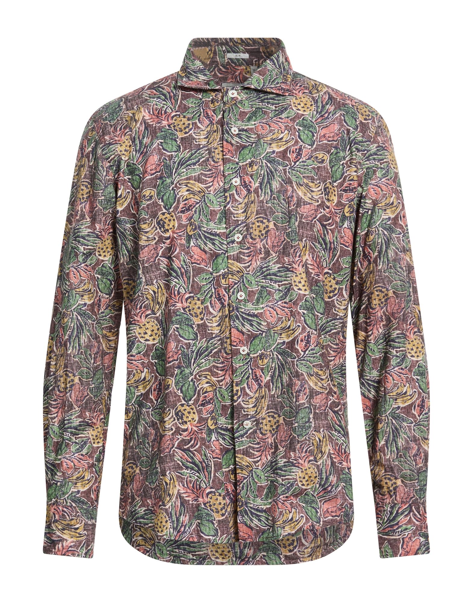 OGNUNOLASUA by CAMICETTASNOB Hemd Herren Braun von OGNUNOLASUA by CAMICETTASNOB