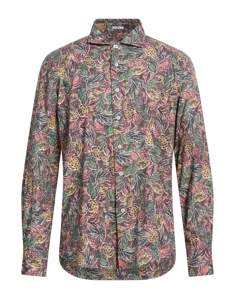 OGNUNOLASUA by CAMICETTASNOB Hemd Herren Braun von OGNUNOLASUA by CAMICETTASNOB