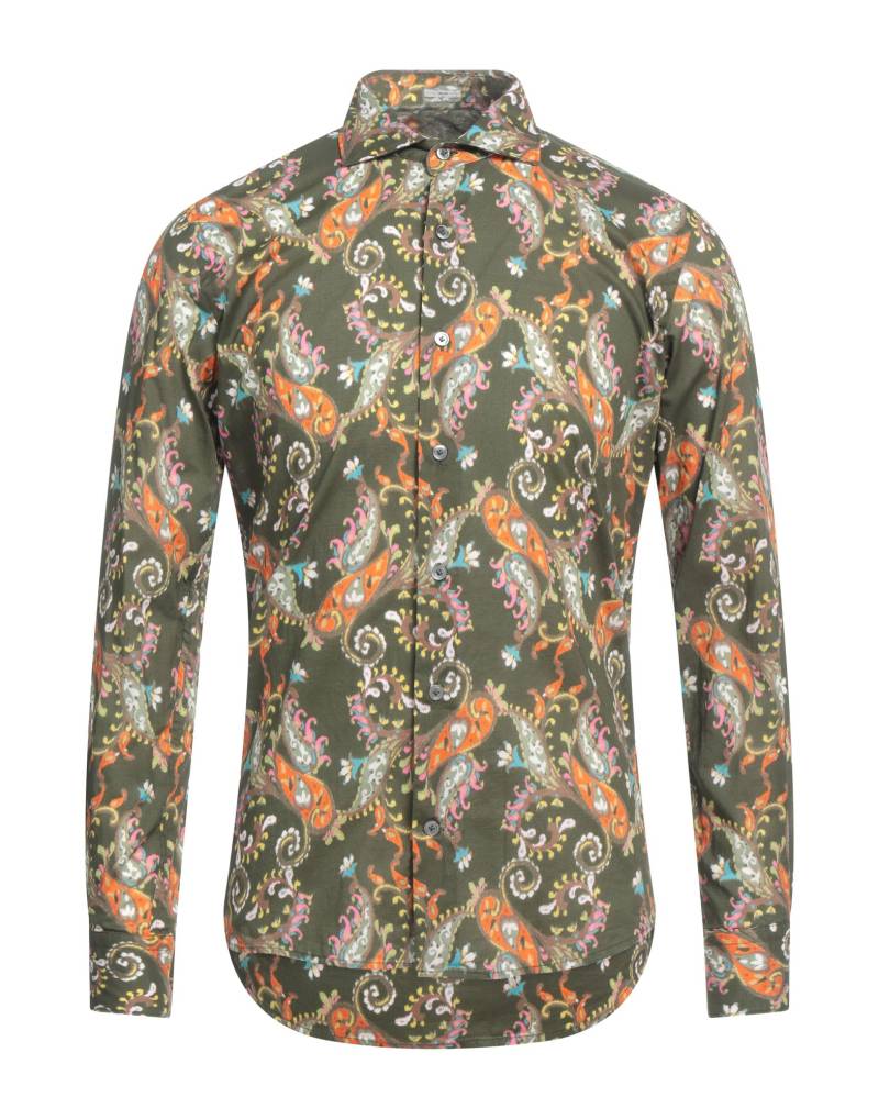 OGNUNOLASUA by CAMICETTASNOB Hemd Herren Militärgrün von OGNUNOLASUA by CAMICETTASNOB