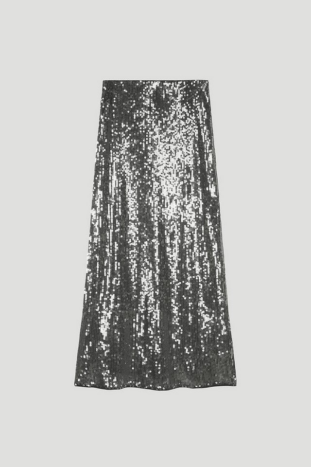 OH APRIL A-Linien-Rock Nika Skirt Graphite von OH APRIL