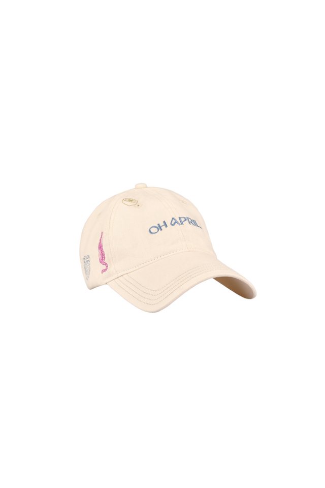 OH APRIL Baseball Cap Scribble Cap vanilla OH APRIL Baseball Cap Scribble Cap vanilla von OH APRIL