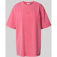 OH APRIL Relaxed Fit T-Shirt mit Label-Stitching Modell 'Karma Story' in Pink, Größe S OH APRIL Relaxed Fit T-Shirt mit Label-Stitching Modell 'Karma Story' in Pink, Größe S von OH APRIL