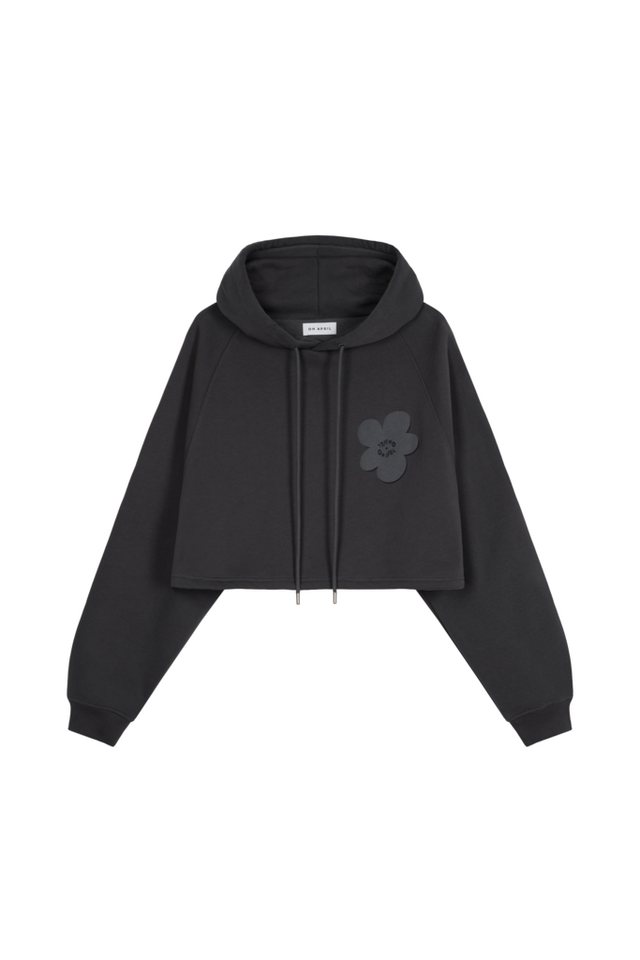 OH APRIL Rundhalspullover Koa Cropped Hoodie OH APRIL Rundhalspullover Koa Cropped Hoodie von OH APRIL