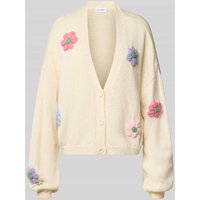 OH APRIL Strickjacke mit Knopfleiste Modell 'Harriet' in Offwhite, Größe M OH APRIL Strickjacke mit Knopfleiste Modell 'Harriet' in Offwhite, Größe M von OH APRIL