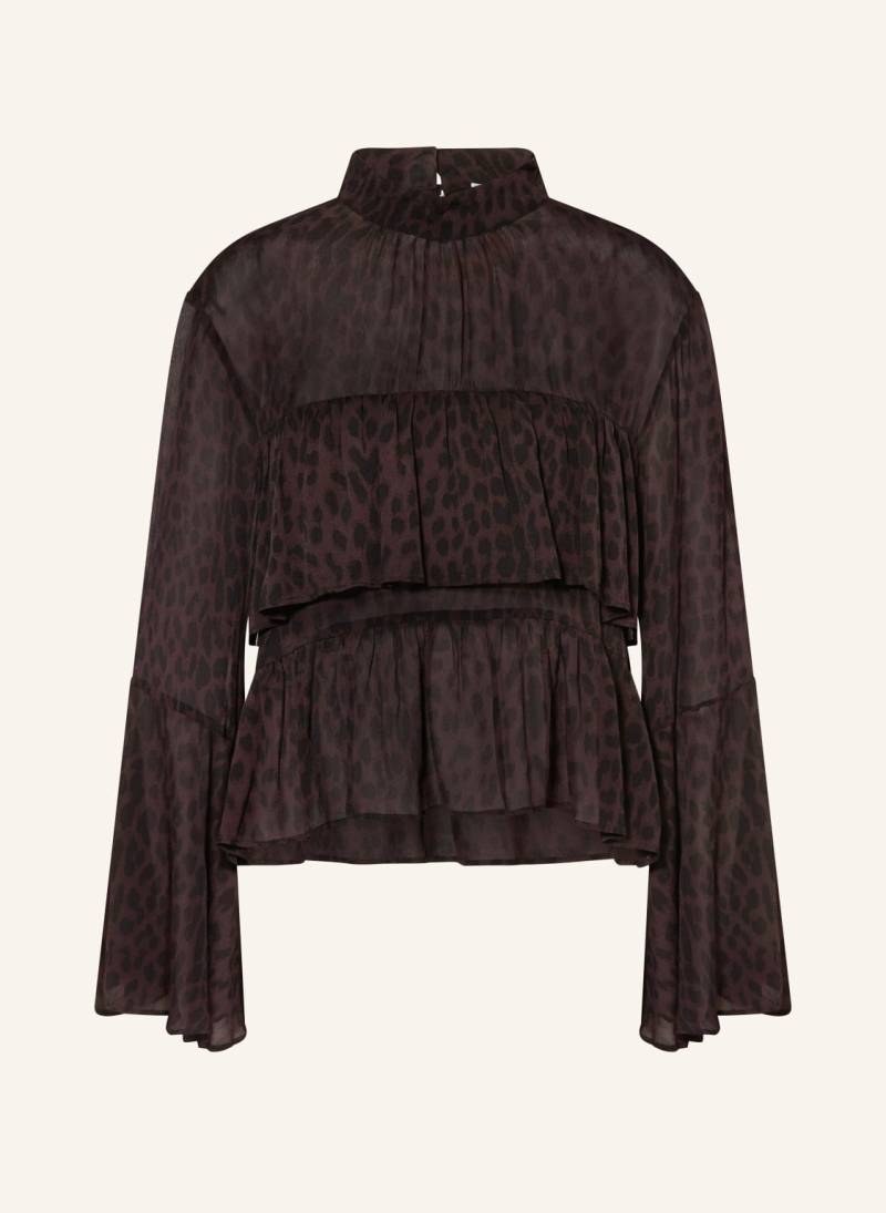 Oh April Blusenshirt Tessa Mit Rüschen schwarz von OH APRIL