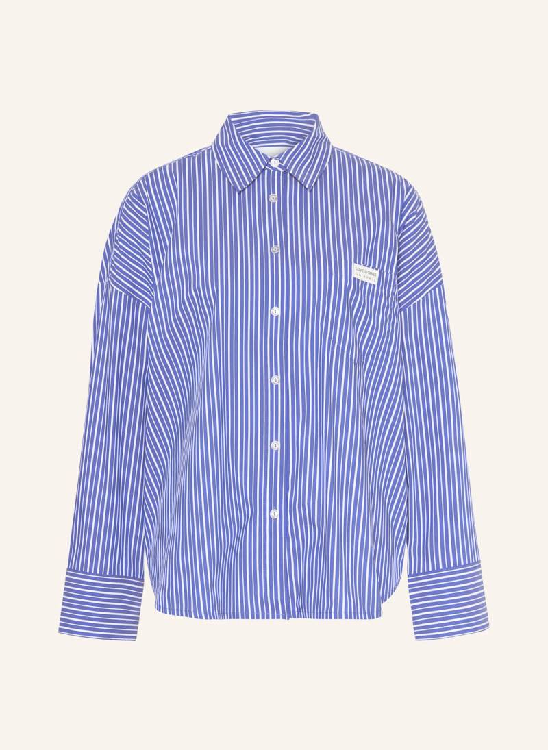 Oh April Hemdbluse Hly blau von OH APRIL