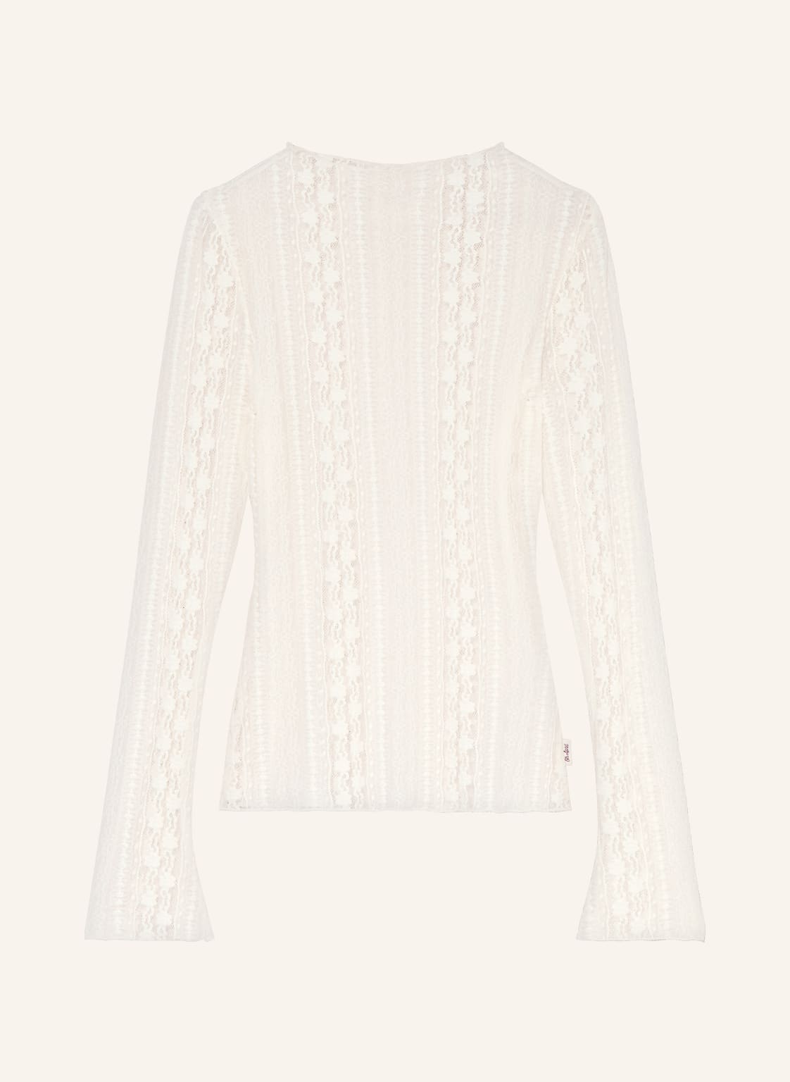 Oh April Longsleeve Zahara Aus Spitze weiss von OH APRIL