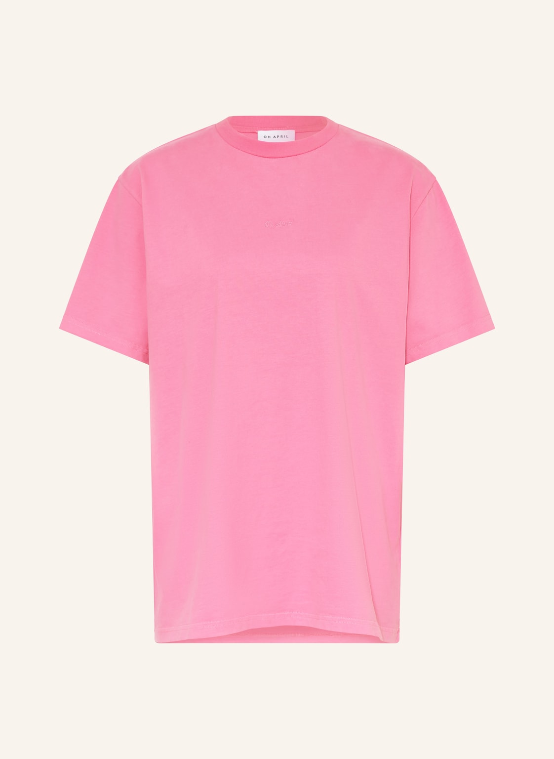 Oh April Oversized-Shirt Nostalgia Heart pink von OH APRIL